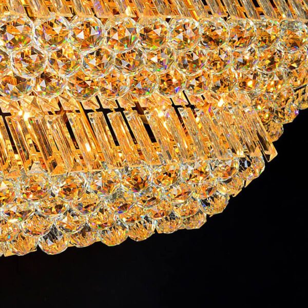 Luxury Square Crystal Chandelier MANTRA - Image 2