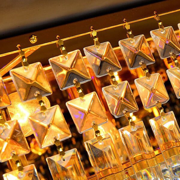 Luxury Square Crystal Chandelier MANTRA - Image 4
